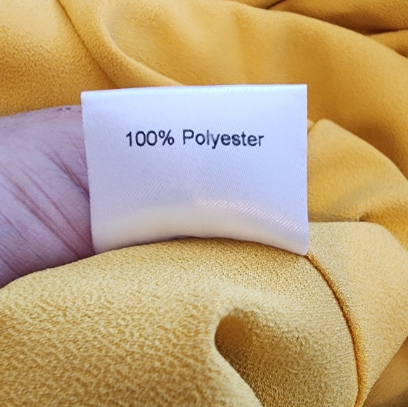 PARK & FIFTH BERKELEY MUSTARD DRESS RETAIL $195.00 SIZE SMALL - Picture 7 of 11